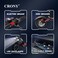 Crony V10 Pro Electric Scooter For Adults Kids, Dual Suspension&amp;Dual Brake, Triple LED Headlamps And LED Base Lights, 45-68 Km/H Speed, 10" Off Road All-Terrain E-Scooter, Purple