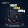 Crony V10 Pro Electric Scooter For Adults Kids, Dual Suspension&amp;Dual Brake, Triple LED Headlamps And LED Base Lights, 45-68 Km/H Speed, 10" Off Road All-Terrain E-Scooter, Purple