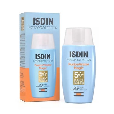 Isdin Fotoprotector Fusion Water Magic SPF 50 Facial Sunscreen, 50ml