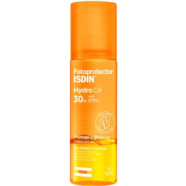Isdin Fotoprotector Hydro Oil SPF 30 Sunscreen &amp; Tanning Oil, 200ml