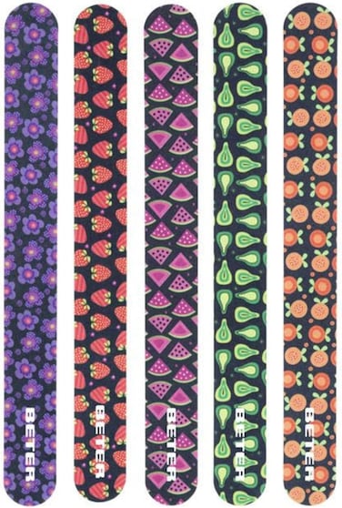 Beter Fiber Glass Nail Filer Fancy, Made Of Fiber Glass, Recommended To Buff &amp; Shape The Fingernails, 17.6cm