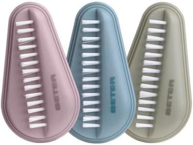 Beter Nail Brush Nylon Bristles, For Deep Cleaning Of Nails, With 2 Sides One With Short &amp; Medium Extra Hard Nylon Bristles