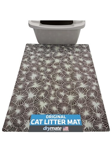 Drymate Cat Litter Mats Kahopo Grey 20 X 28 Inch/ 51Cms 71 Cms
