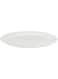Shallow Bone China Tiffany Oval Plate, White, 14 inches, JX113-A003-02