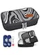 DISONCARE Portable Insulin Pen Cooler with Medical Alert, Insulated Medicine Travel Bag for Diabetic EpiPen Needles with 2 Reusable Ice Pack Easy to TSA Approved (Large Black)