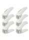 Shoe Slots Organizer Shoe Stacker,White