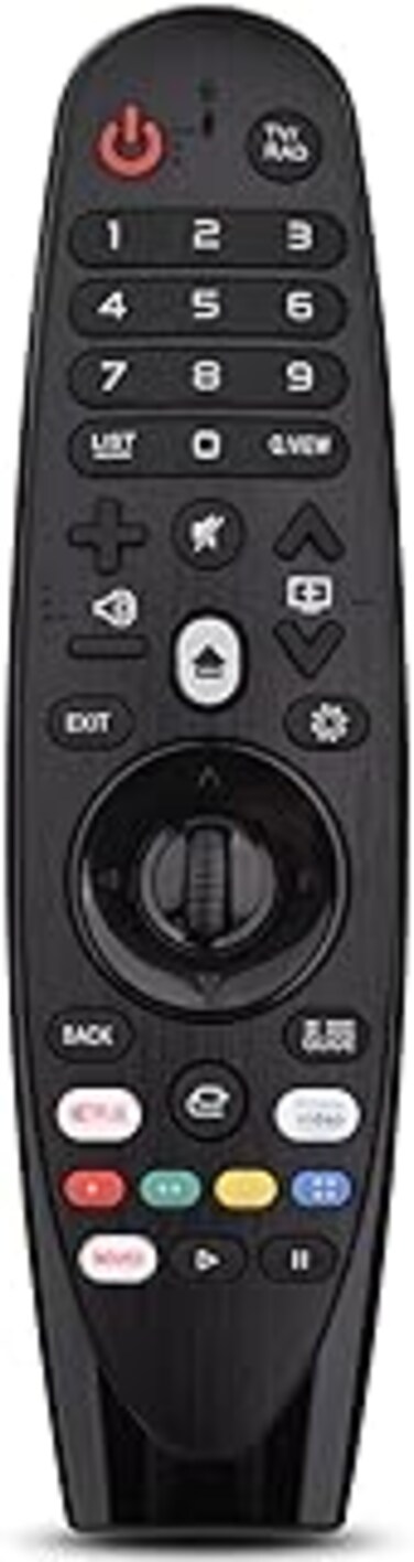 Tv Replacement Remote Compatible with Universal LG Remote Control for Smart TV Magic Remote(NO Voice or No Pointer Function),Low Power Tech Remote Compatible with All Models for LG TV