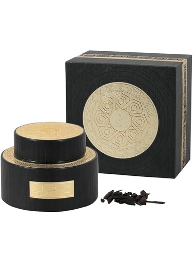 KHADLAJ PERFUMES Oudh Muthaiyab Hakim 48 gm, Black