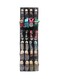 Pockets Door Hanging Shoe Organizer Black 30x4x20cm