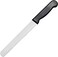 Master 8 Inch Stainless Steel Serrated Bread Knife (Black)