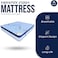 INFINI HOMES Premium Eurotop White Cool Gel Memory Foam Mattress (140W X 200L X 30H)