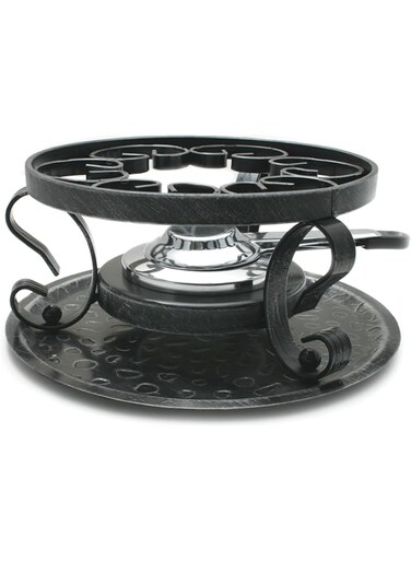 Swissmar Wrought Iron Rechaud with Fondue Burner
