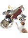 Masroo Tough Indestructible Dog Toys,Squeaky Dog Toys for Large Dogs,Durable Dog Chew Toys-Donkey, Auburn-Chocolate