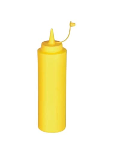 Sunnex M03016DT-C1 Sauce Bottle with Cap, 0.70 litre - Yellow