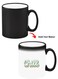 Color Changing Heat Sensitive Ceramic Mug, Image Revealed When HOT Liquid is Added! Chill