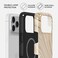 Burga iPhone 17 Pro Max Full Glam Premium Case Compatible with Hybrid Dual-Layer Hard Shell + Silicone Protection - Scratch-Resistant Shockproof Mobile Cover