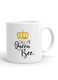 Your Wall Call Me Queen Bee Typography Printed Ceramic Coffee Mug 325ml - Perfect Gifting by Spoil Your Wall