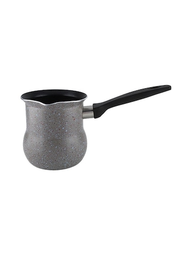 Milk Warmer With Black Lite Handle Grey/Black 9cm