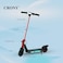 Crony Kids Foldable E-Scooter With LED Light Bar, RGB Deck Lights, Electronic Brake, LED Display, Accelerator &amp; Extended Footrest For Ages 5-12, Supports Up To 100 KG