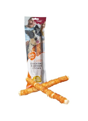 duvoplus Duvo+ Meat! chicken &amp; rawhide sticks large
