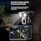 Crony Solar Security Camera Home - Night Vision 4K Triple-Lens 10X Zoom, 4G/Wi-Fi Connectivity, 355&deg; PTZ IP66 Waterproof, Two-Way Audio, Cloud Storage For Home, Baby, Farm, Parking, Outdoor
