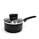 Prestige Safecook Nonstick Saucepan 18 cm, Aluminum Saucepan With Lid, Color - Black