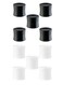 10Pcs Leak Portable Face Cream Bottle Refillable Storage Container for Body Lotion Moisturizers and Face Masks Durable Material Easy to Clean Convenient