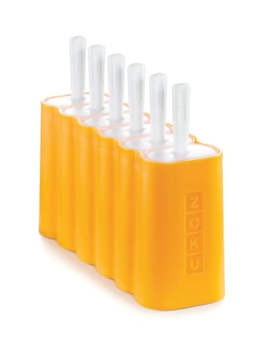 6 Stick Ice Pop Mold Orange 22.6x7.1x16.7cm