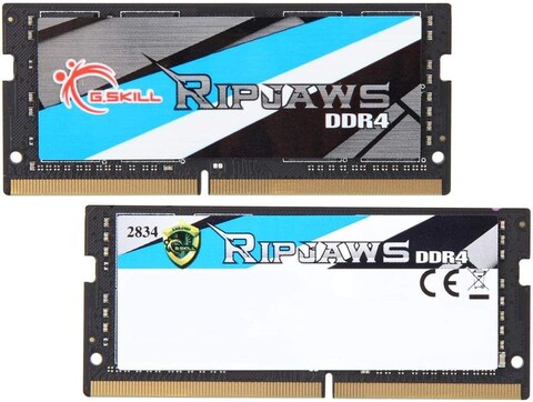 G.Skill 32GB 2666MHz DDR4 SO-DIMM Laptop Memory Upgrade Kit (CL19) 1.20V PC4-21300 Ripjaws 2x16GB
