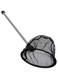 Telescopic Aquarium Fish Net, 2.8 Inch Stainless Steel Fine Mesh Small Round Net with Extendable 4.9-16.5 Inch Long Handle