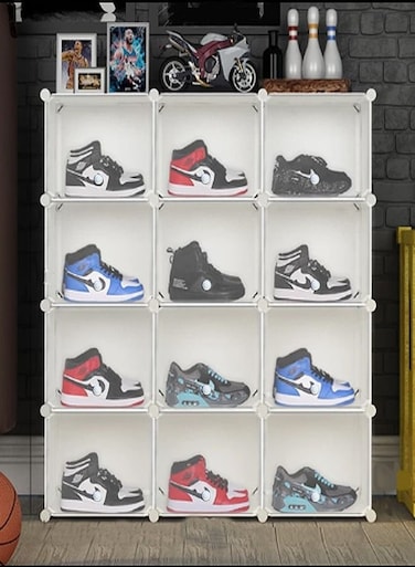 Modern Multi-Steps Plastic Shoe Organizer