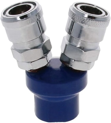 AL ARQAM 2 Way Quick Connector Air Compressor Multi Hose Coupler Pneumatic Fitting Tool