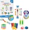 hand2mind Sensory Fidget Toy Kits for Kids, Sensory Toys for Sensory Play, Play Therapy Toys, Fidget Tube, Mini Glow Sticks, Play Foam, Stress Ball, Fidget Links, Fidget Cubes &amp; Spring (128 Pieces)