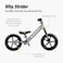 Strider 12&rdquo; Sport Bike - No Pedal Balance Bicycle for Kids 18 Months to 5 Years - Includes Safety Pad, Padded Seat, Mini Grips &amp; Flat-Free Tires - Tool-Free Assembly &amp; Adjustments