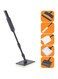 hygger Carbon Fiber 6 in 1 Aquarium Cleaning Tool Kit Algae Scraper Scrubber Pad Sponge Telescopic Handle Fish Tank Brush Cleaner Set for Saltwater Freshwater
