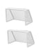 WOONEKY 2pcs Decorative Fish Football Toy Aquarium Betta Toys Kit Mini Soccer Ball Mu&ntilde;equitos Fish Football Stand Fish Toy for Cages Football Decor Betta Fish Toys Stainless Steel White