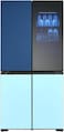 LG ,  617 L, MoodUp Multi-Door Fridge with InstaView, Individually Adjustable Colour Changes, Music Collection, LCD Display, Total No-Frost GMV960NNME
