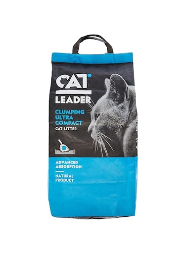 Geohellas Cat Leader Clumping Ultra Compact Cat Litter - 10 Kg