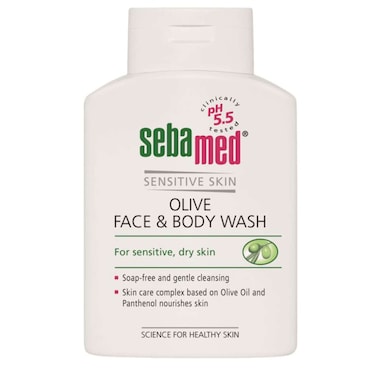 Sebamed Olive Face And Body Wash White 200ml