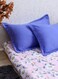 Contract Set of 2 Pillow Covers for Bed Room (Purple), 46 X 69 Cm