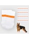 Aputue Disposable Dog Shoes, 20pcs Large Size Waterproof Dirt-Proof Outdoor Dog Rain Boots, Disposable Design for Paw Protection Dog Shoe with Adjustable Straps for Small to Medium Large Dog