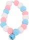 UBEF Cat Bell Collar, Comfortable Elegant Plush Balls Pet Collar Lightweight for Party for Puppy for Kitten (S)