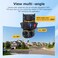 CRONY ST-599-8MP-4G-30X-20W 24H Record solar Battery Camera
