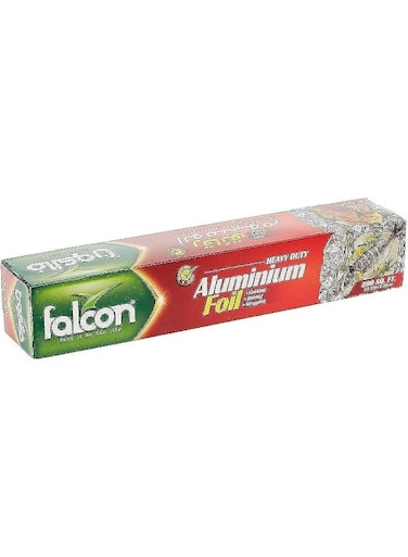 Falcon Heavy Duty Aluminium Foil - 200 Sq. Ft. Silver