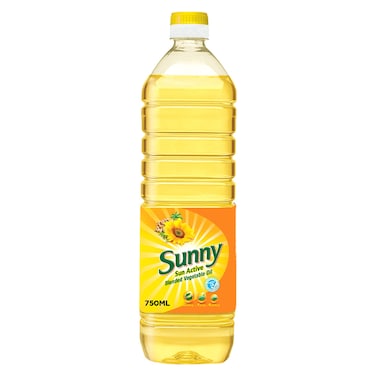 Sunny, Sun Active, Blended Vegetable Oil, 750 ml