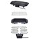 2000W Electric BBQ Grill with Stand, Adjustable Thermostat, Easy Clean Indoor &amp; Outdoor Grill