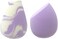 The Creme Shop 2 Pcs Makeup Blender Set Powder &amp; Liquid Foundation Sponge Great For Blending, Contour &amp; Highlight-Next Gen, Purple