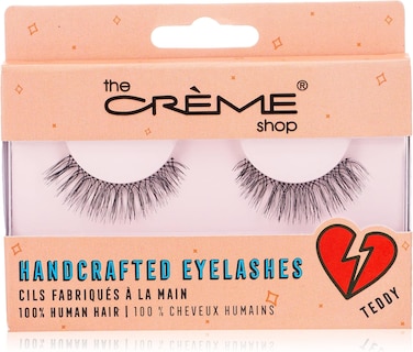 The Creme Shop Natural Defining Eye Lashes, Made With 100% Human Hair-Teddy