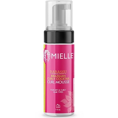 MIELLE BABASSU CURLY COCKTAIL CURL MOUSSE 7.5oz