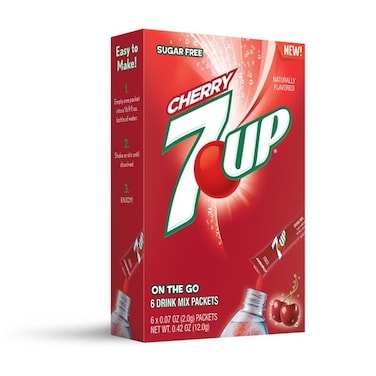 7UP Cherry Drink Sachets - 6 Pack